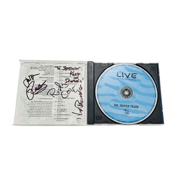 SOL DRIVEN TRAIN - Live On Outer Banks  (CD, 2007, Signed by 3 members) - Picture 4 of 8